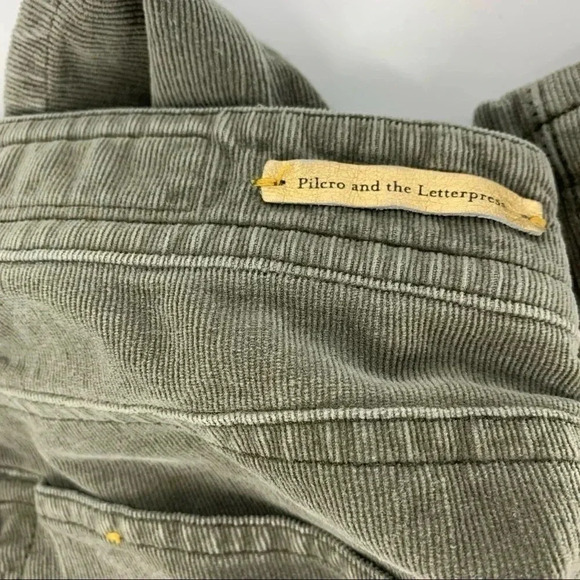 Pilcro and the Letterpress Serif Corduroy pants - Picture 5 of 11
